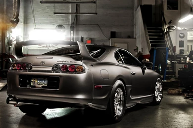 Black Toyota Supra Wallpapers HD Free Download 7463 Full HD ...