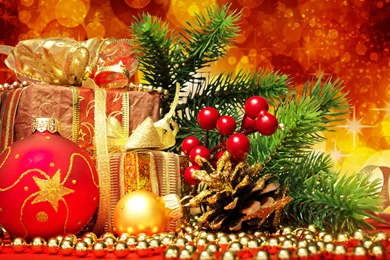 Beautiful Christmas Arrangement Wallpapers Full HD [2560x1920 ...