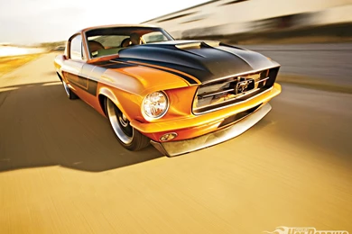 1967 Mustang Fastback Hot Rod Muscle Cars Wallpapers