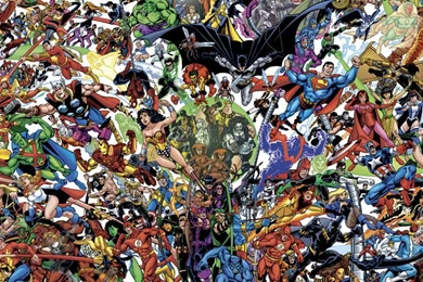 JLA AVENGERS WALLPAPER   (
