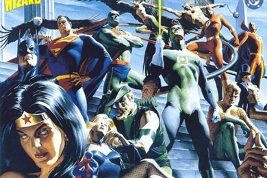 My Free Wallpapers   Comics Wallpapers : JLA By Alex Ross