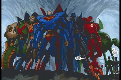 My Free Wallpapers   Comics Wallpapers : JLA Classified   Cold Steel