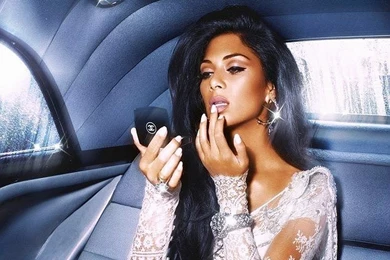 Nicole Scherzinger Hair Layers   Wallpaper.