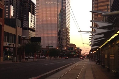 Downtown Phoenix AZ iPhone 5 Wallpapers (640x1136)