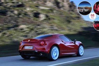 2014 Alfa Romeo 4C   Rear