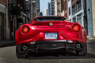 Alfa Romeo 4C Coupe US Version 2015 Car Italy Supercar Sport ...