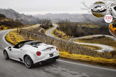 2015 Alfa Romeo 4C Spider (US Spec)   Rear