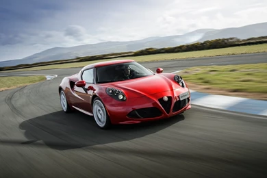 2014 Alfa Romeo 4C Rear Wallpapers Hd