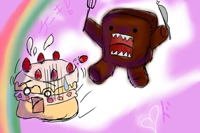 Domo Kun Cake Wallpapers By AkaNanaki On DeviantArt
