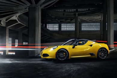 2015 Alfa Romeo 4C Spider Wallpapers   1920 X 1200, Giallo Yellow ...