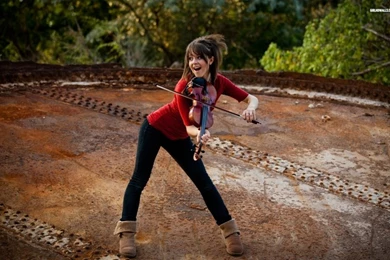 Women Lindsey Stirling Violinist 1920x1200 Wallpapers – People ...
