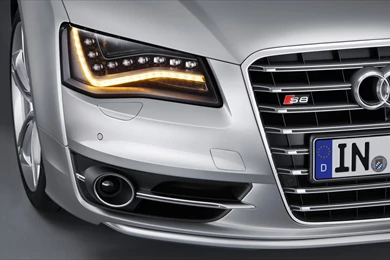 2012 Audi S8 Headlights Wallpapers
