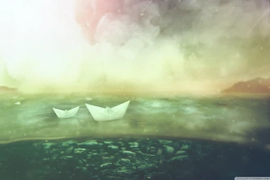 Paper Boats  Vintage Series Desktop Wallpapers   2560x1600 ...