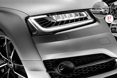 2016 Audi S8 Plus (Florett Silver Matt)   Headlight