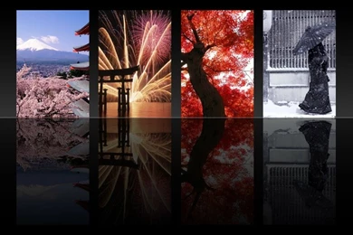 Seasons 2048x768 Wallpapers – Nature Seasons HD Desktop Wallpapers