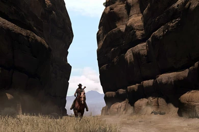Video Games Horses Red Dead Redemption Rockstar