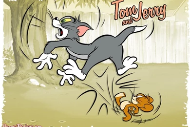 3d Wallpapers Cartoon Tom And Jerry