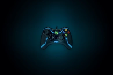 Download Wallpapers Xbox, Game Pad, The Throne, Tron, Style, Neon ...