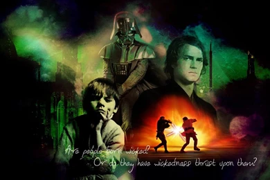ANAKIN THE WICKED WALLPAPER   (