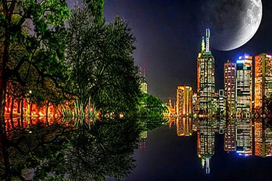 All About HD Wallpaper: Beautiful Night 3D Wallpapers Widescreen