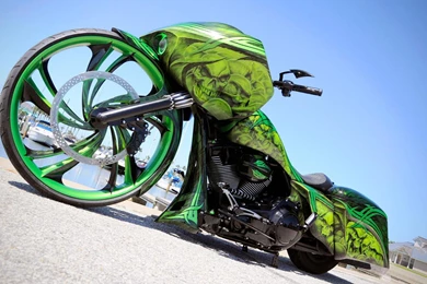 GREEN MONSTER WALLPAPER   (