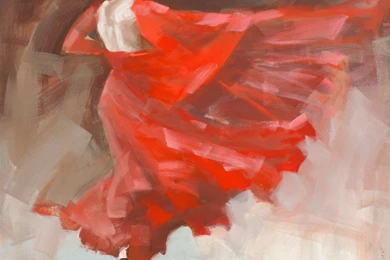 Flamenco Dancer Painting Wallpapers