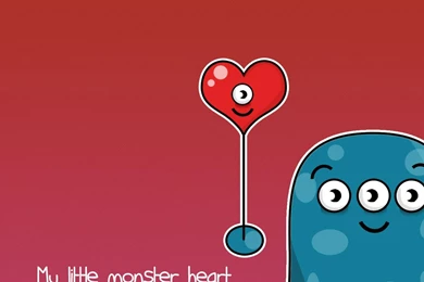My Little Monster Heart Hd Wallpaper Backgrounds 1920x1200 Hd ...