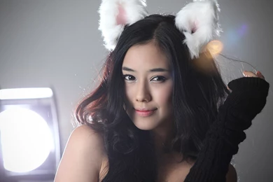 Asians, Cat Ears, Korean, Kim Ha Yul, Faces, Ears, Portraits ...
