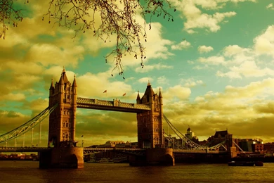 London, Bridge, River, Sky, Summer, Wallpaper, High, Definition ...