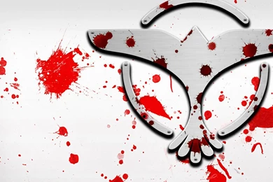 Tiesto Drops Of Blood Logo Wallpaper, HD Desktop Wallpapers