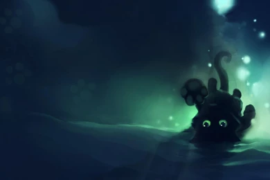 Wallpapers Blue Black Green Hd 1280x800