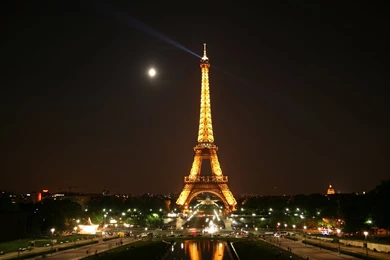 Eiffel Tower Night Hd Wallpaper.jpg   Free Hd Wallpapers