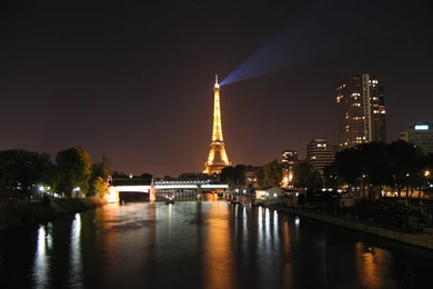 Eiffel Tower At Night Hd