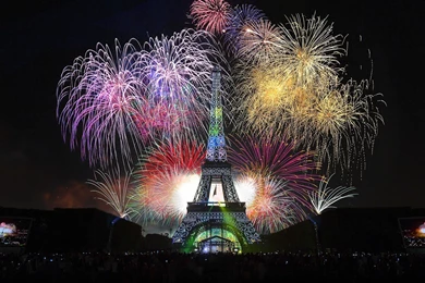 New Year's Day In France