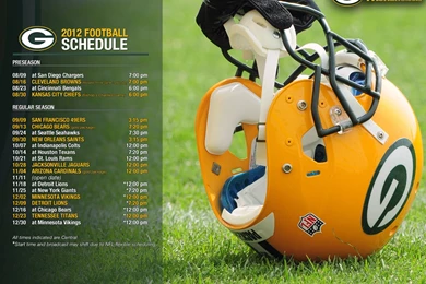 Green Bay Packers 2013 Schedule Wallpapers