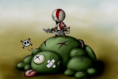 My Free Wallpapers   Games Wallpapers : Lil Kratos