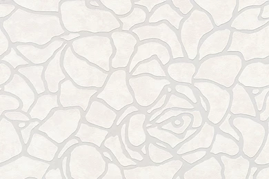 Non woven Wallpapers Design Flower Ivory Livingwalls Flock 4 95690 ...