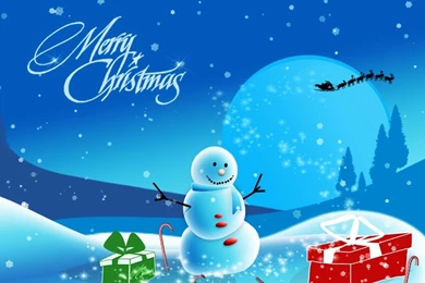 Wallpapers Holidays Christmas Snowmen Image