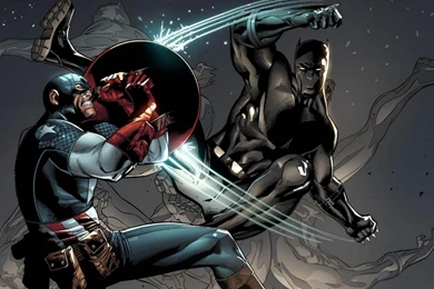 Wallpapers Black Panther Widescreen Captain America Comics Marvel ...