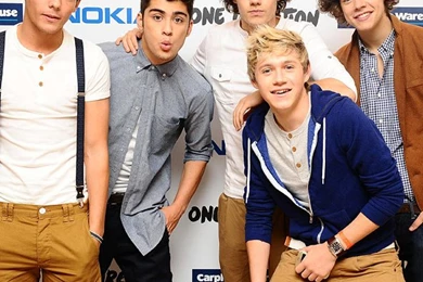 One Direction At Mobile Phone Launch   Celebrity Photos (Glamour ...