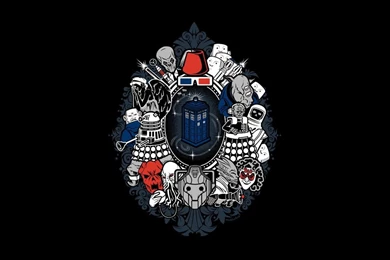 Crest Ood Doctor Who Silence Weeping Angel Wallpapers