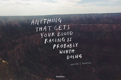 Hunter S. Thompson Quotes. QuotesGram