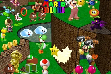 Image   Super Mario 3D World Wallpaper.jpg   Fantendo   Nintendo ...