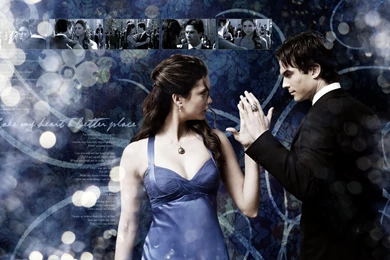 Vampire Diaries Wallpapers Damon And Elena   Wallpapers Cave