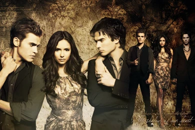 Vampire Diaries Wallpapers Damon And Elena   Wallpapers Cave