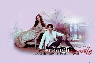 Damon & Elena   The Vampire Diaries Wallpapers (32530429)   Fanpop