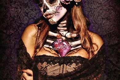 Sugar Skull Pin Up Girl Sexy