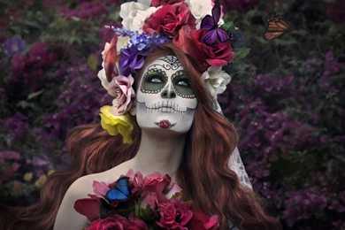 Girl Skull Wallpapers