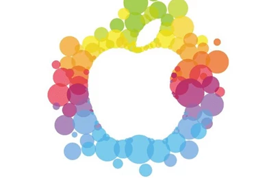 I Made The Apple Bubbles White Gif Into An Iphone 5/5s Wallpapers ...