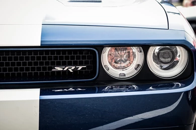 Close Up Dodge Challenger SRT